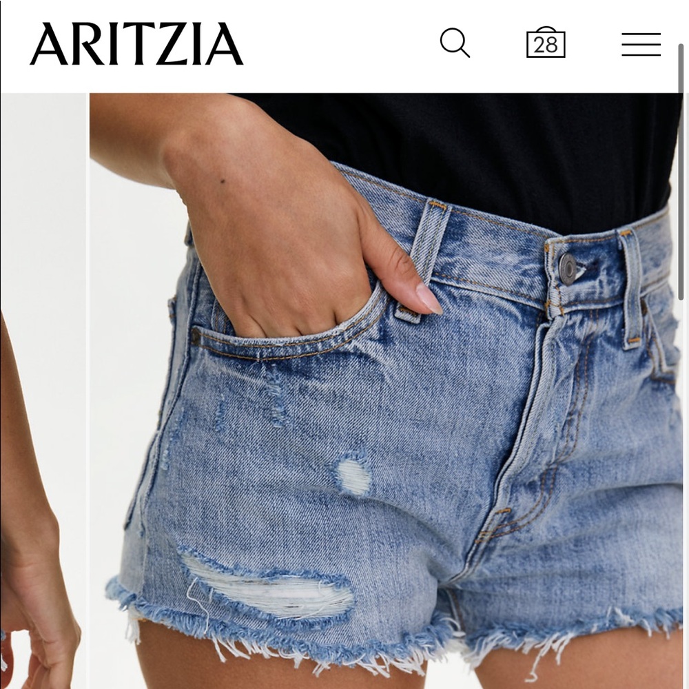 Levi 501 shorts W27